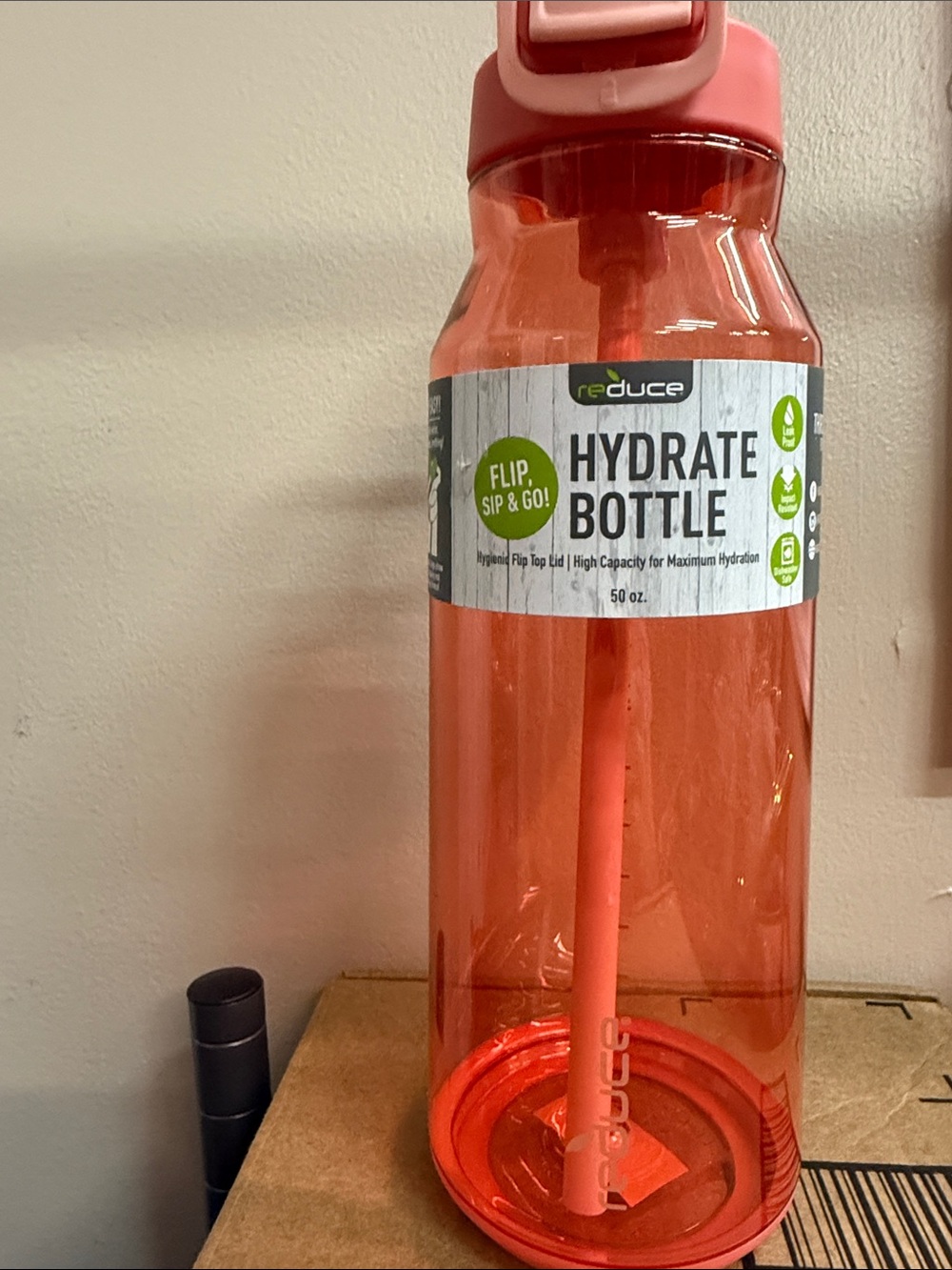 Hydrate Bottle 50oz- Coral Pink
